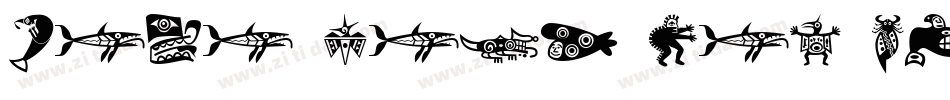 Mini Pics Lil Critters(1)字体转换